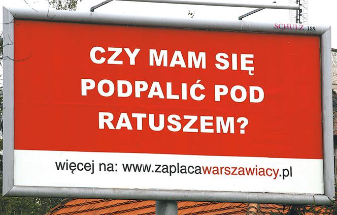 Podpalę się bo już brak mi sił