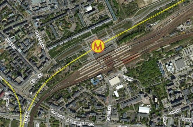 Metro M3 – stacja Dworzec Wschodni