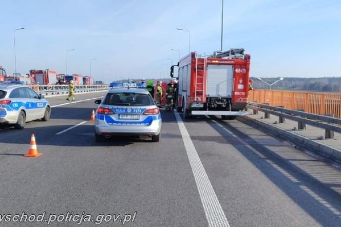 Tragiczny wypadek na autostradzie A1 w Tuszynie pod Łodzią