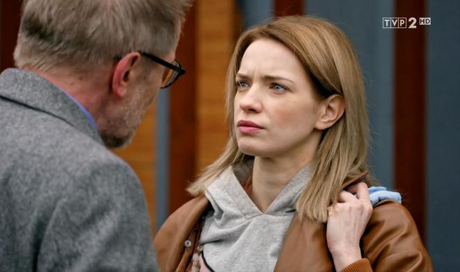 Na dobre i na złe odc. 771. Dominika (Paulina Gałązka), Mirosław Grec (Jacek Mikołajczak)