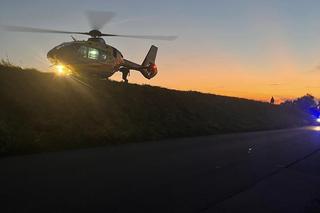 Mężczyzna nadział się na pręty. Śmigłowiec LPR i straż pożarna musieli działać błyskawicznie 