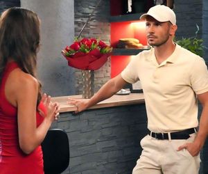 	Barwy szczęścia odc. 3139. Franek (Mateusz Banasiuk), Regina (Kamila Kamińska)