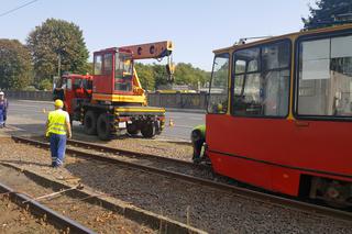 Tramwaj zderzył się z betoniarką