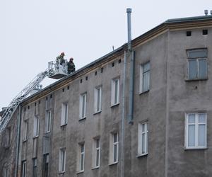 Pożar w kamienicy przy ul. Chodakowskiej