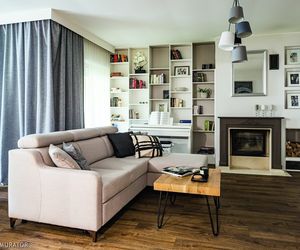 Salon i kominek