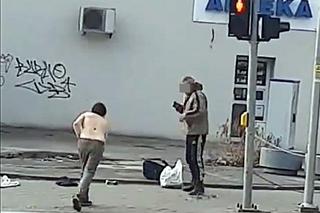 Awantura w centrum Opola z rozebrana kobietą