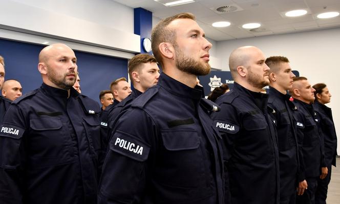 Białystok. Ślubowanie nowych policjantów