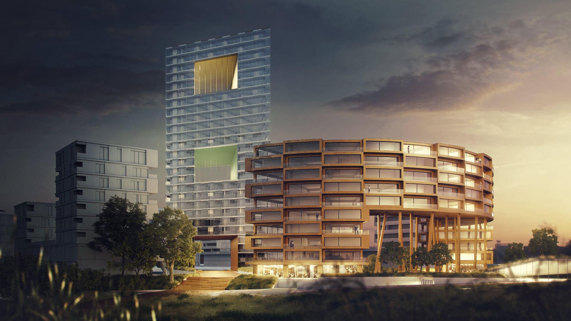 Wysokościowiec w Porcie Popowice we Wrocławiu: wyniki konkursu