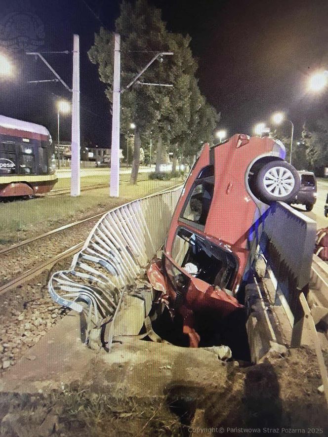 Wypadek na Pabianickiej Łódź