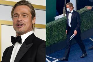 Oscary 2021: Brad Pitt z męskim kokiem. Fani zwariowali na punkcie jego fryzury
