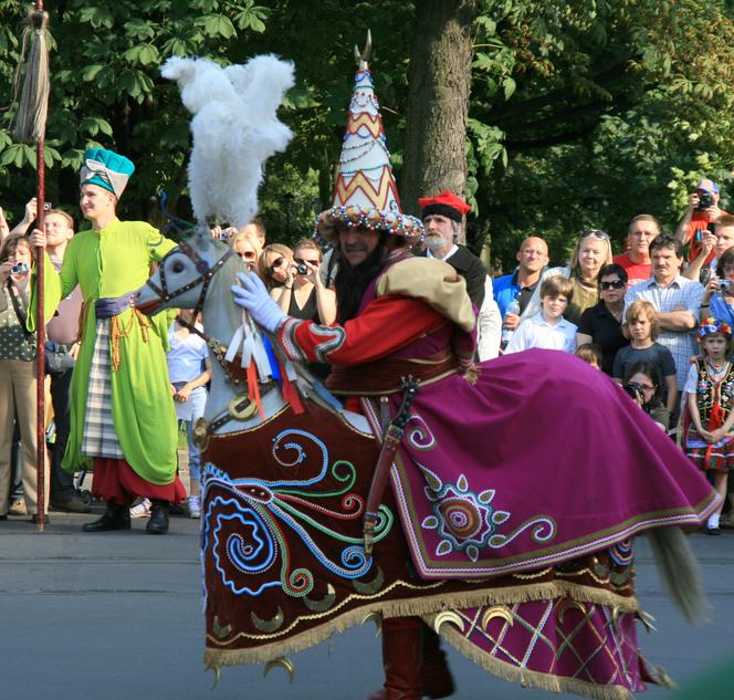 Pochód Lajkonika w Krakowie