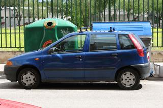 Łuków: Pijany kierowca punto uderzył w pijanego kierowcę punto!