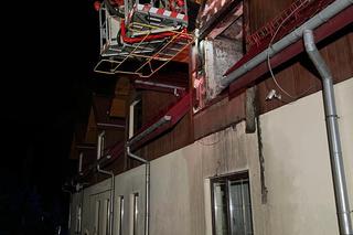 Pożar domu dziecka w Klęczanach