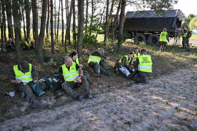 Poszukiwania rosyjskiego obiektu powietrznego w gminie Tyszowce