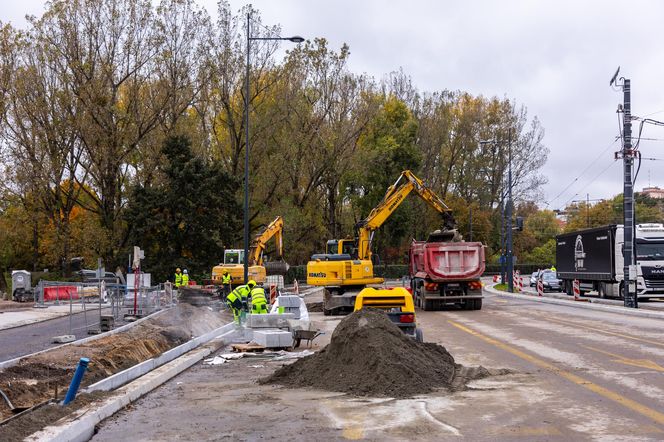 Budowa tramwaju do Wilanowa na kilka tygodni przed otwarciem