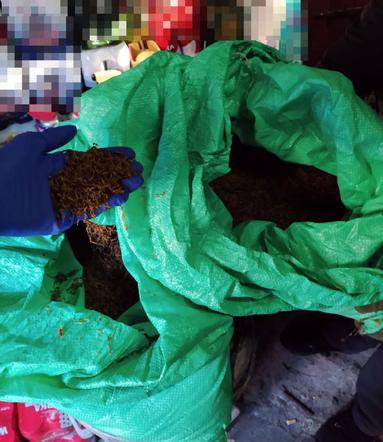 Mundurowi zabezpieczyli w sumie prawie 20 kilogramów tytoniu