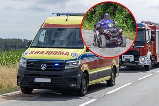 Tragiczny wypadek! Quad rozjechał kibiców. Są ranni