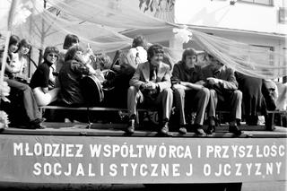 Pierwszomajowe pochody w Strachowicach