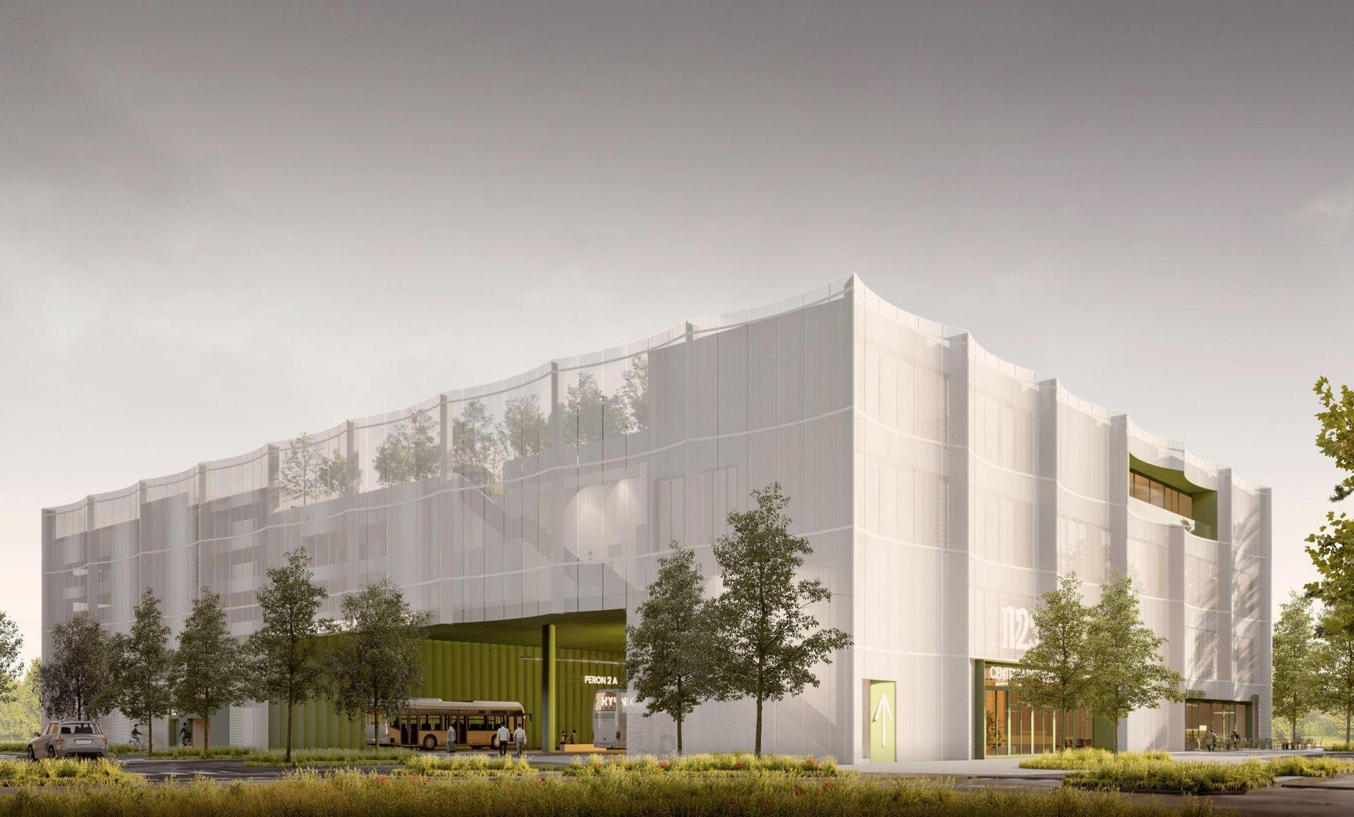 Centrum przesiadkowe w Rybniku według BDM Architekci