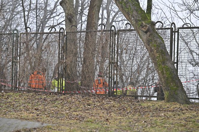 Wielka akcja policji w Nowym Dworze Mazowieckim. Znaleziono ludzkie szczątki