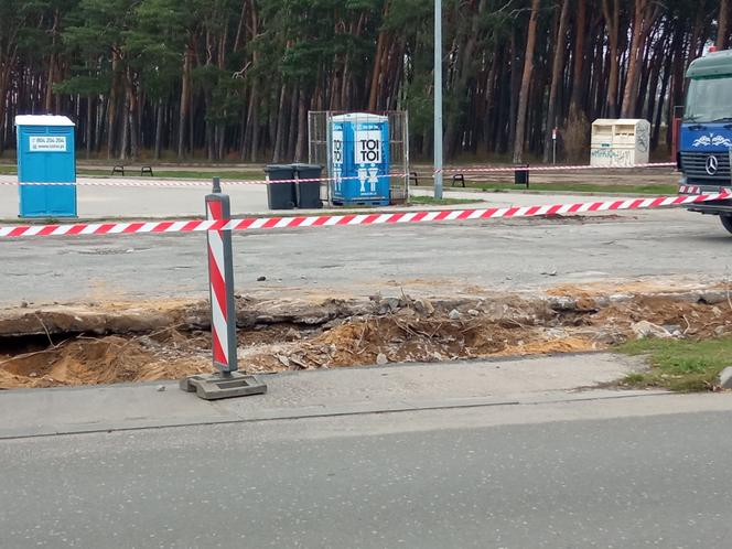 Remont pętli autobusowej w Mniszku (Grudziądz)