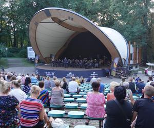 Festiwal Orkiestr Wojskowych w muszli koncertowej w Lublinie