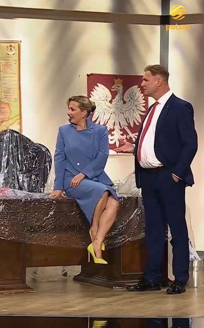 Tak w Polsacie pokazali prezydenta i pierwszą damę