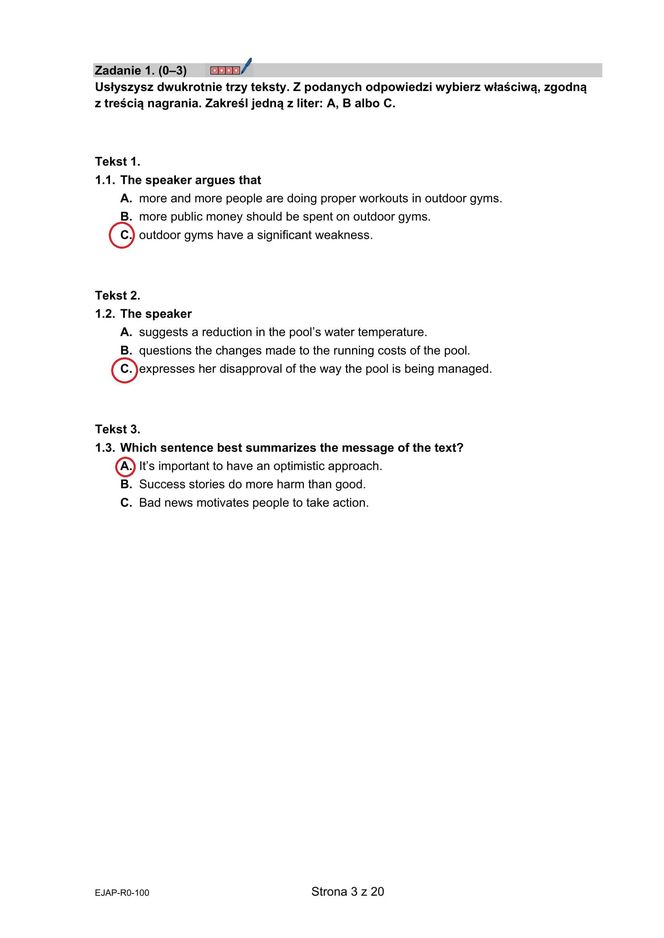 Matura 2025: angielski rozszerzony 8.05.2025. Arkusze CKE i odpowiedzi [Formuła 2015]
