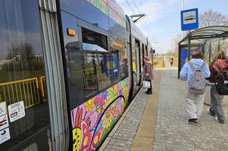 Wiosenno-letni tramwaj MZK w Toruniu