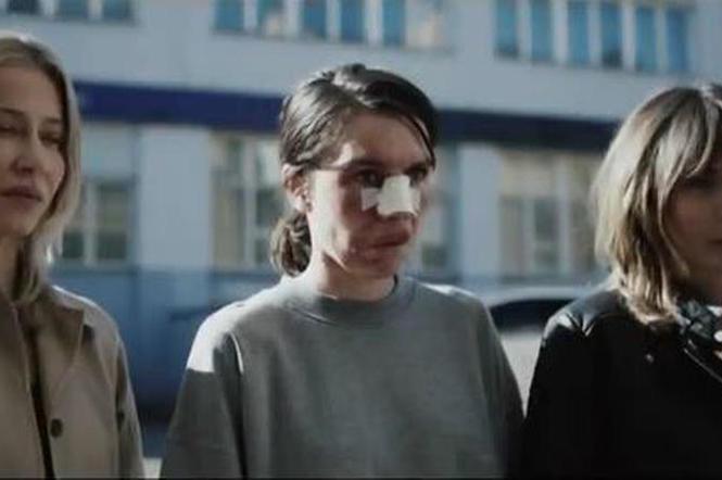 Olga Bołąź w filmie Botoks
