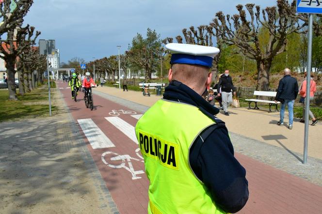 Droga dla rowerów, policja