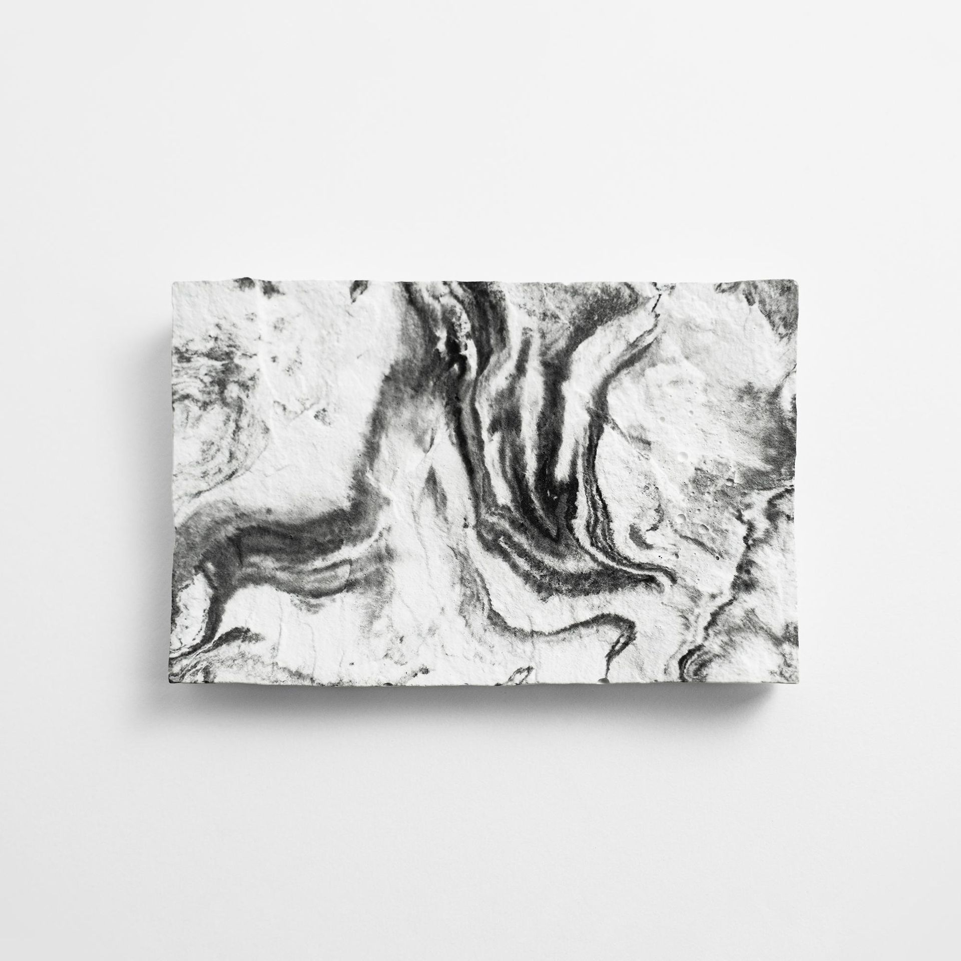 Podstawka na mydło Rock celement, Marble Flow