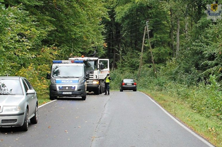 Pomorskie: Samochód ciężarowy potrącił pieszego! Mężczyzna zmarł w szpitalu