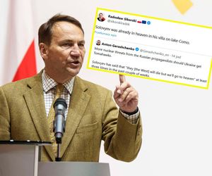 Takiej furii w rosyjskiej TV dawno nie było. Propagandysta Putina atakuje Sikorskiego