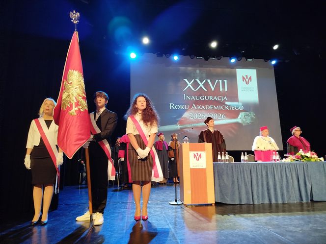 Inauguracja roku akademickiego 2025/2026 w Akademii Nauk Stosowanych Mazovia