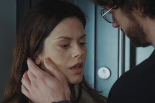 	M jak miłość odc. 1860. Kasia (Paulina Lasota), Mariusz (Mateusz Mosiewicz)