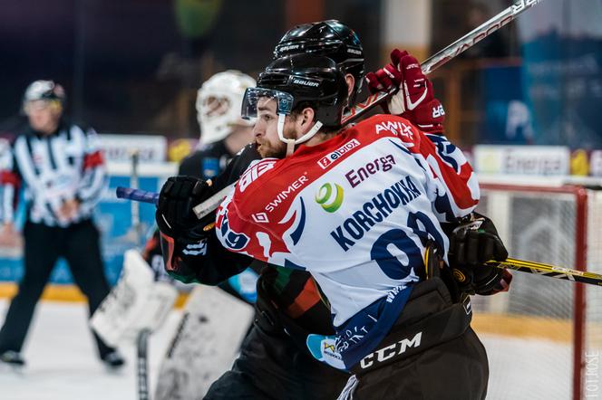 KH Energa Toruń prowadził, ale hokeiści GKS Tychy znów lepsi