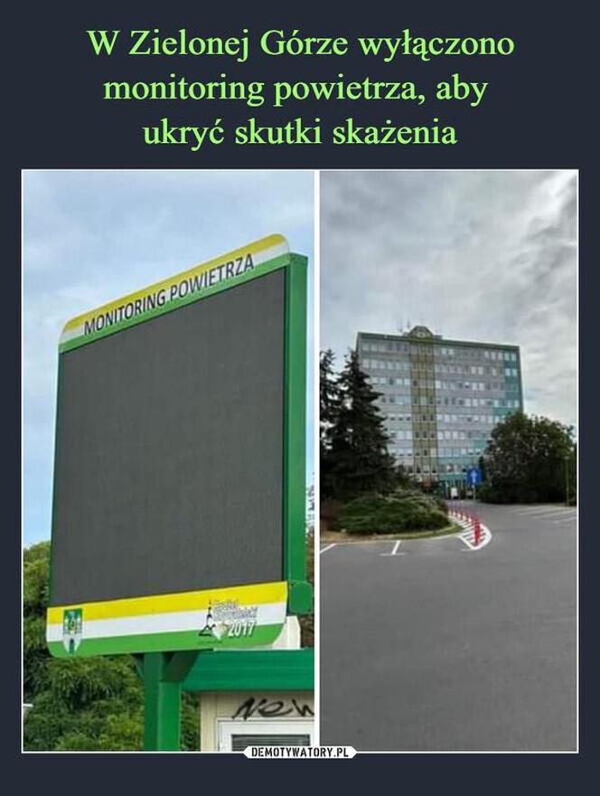 Najlepsze memy o Zielonej Górze