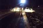 Śmiertelny wypadek na trasie Gierzwałd - Ostróda. Kierowca BMW zginął na miejscu