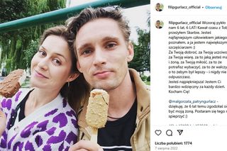 Tak kocha Filip Gurłacz. Moja żona KAŻDEGO DNIA zakłada zbroję i nie poddaje się. Toczy bitwy o mnie!