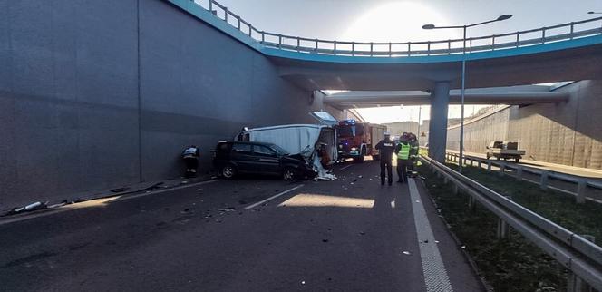 Wypadek na Trasie Niepodległości [20.11.2020]	