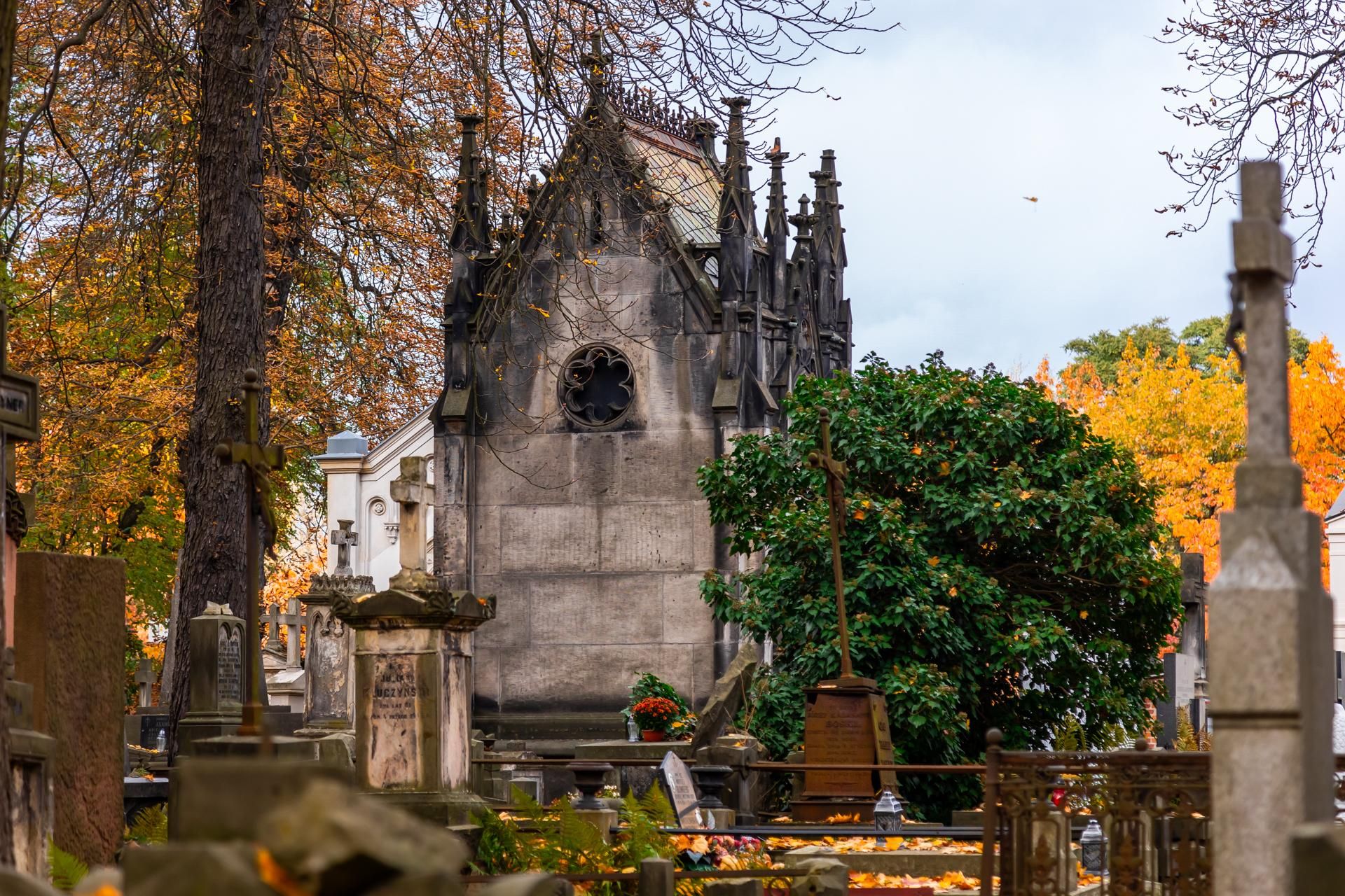 Stare Powązki. Groby architektów