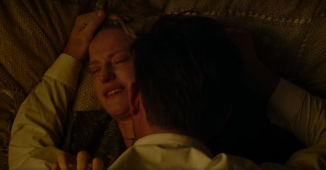 Polowanie na ćmy odc. 2. Nastazja Jurina (Daria Polunina), Jurin (Piotr Siwek)