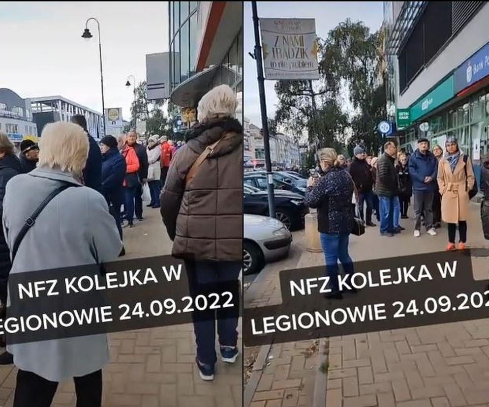Kolejka do przychodni w Legionowie 24 września 2022