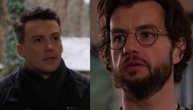 M jak miłość, odcinek 1859. Jakub (Krzysztof Kwiatkowski), Mariusz (Mateusz Mosiewicz)