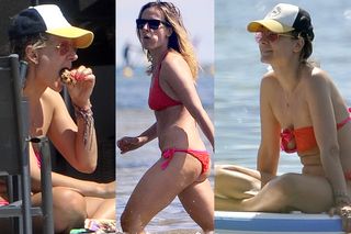 Patrycja Markowska TOPLESS przy synu. Gwiazda śpi w przyczepie [ZDJĘCIA]
