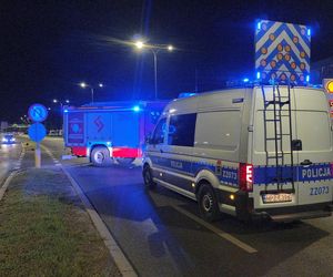 Kierowca audi wjechał w motocyklistę