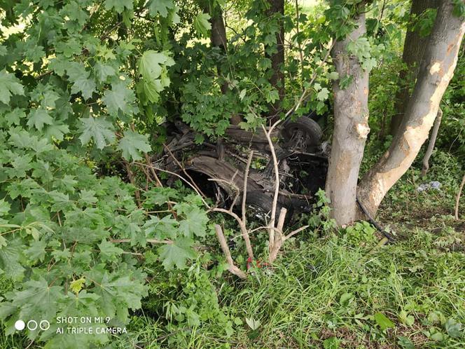 Wypadek w  Boniowicach. 21-latek i 12-latek zostali ciężko ranni