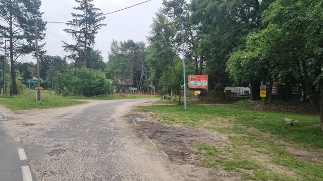 Wieś Wilcze leży na granicy dwóch województw