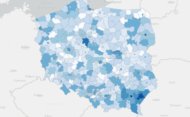 Gdzie są wolne terminy na szczepienie w warmińsko-mazurskim? Powstała specjalna mapa